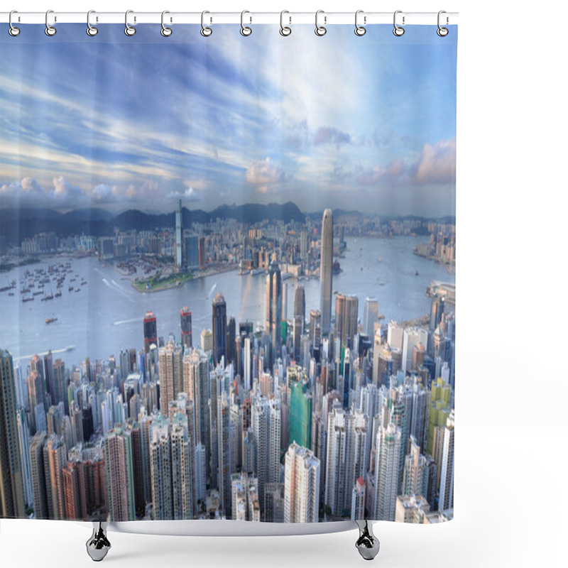 Personality  Hong Kong Shower Curtains