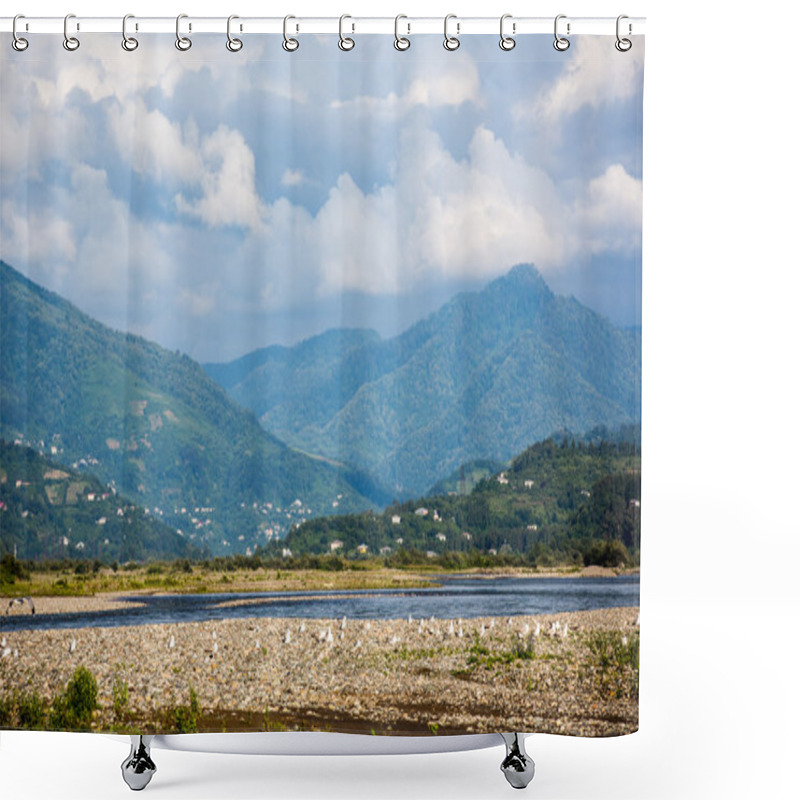 Personality  Beautiful Views Of Nature And Life In Georgia Shower Curtains