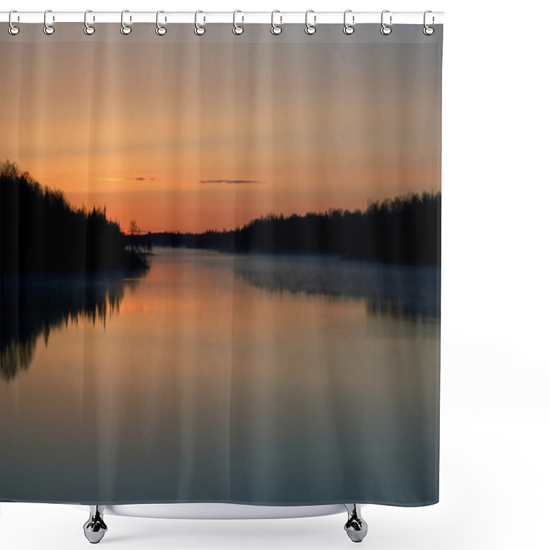 Personality  Sunrise Shower Curtains