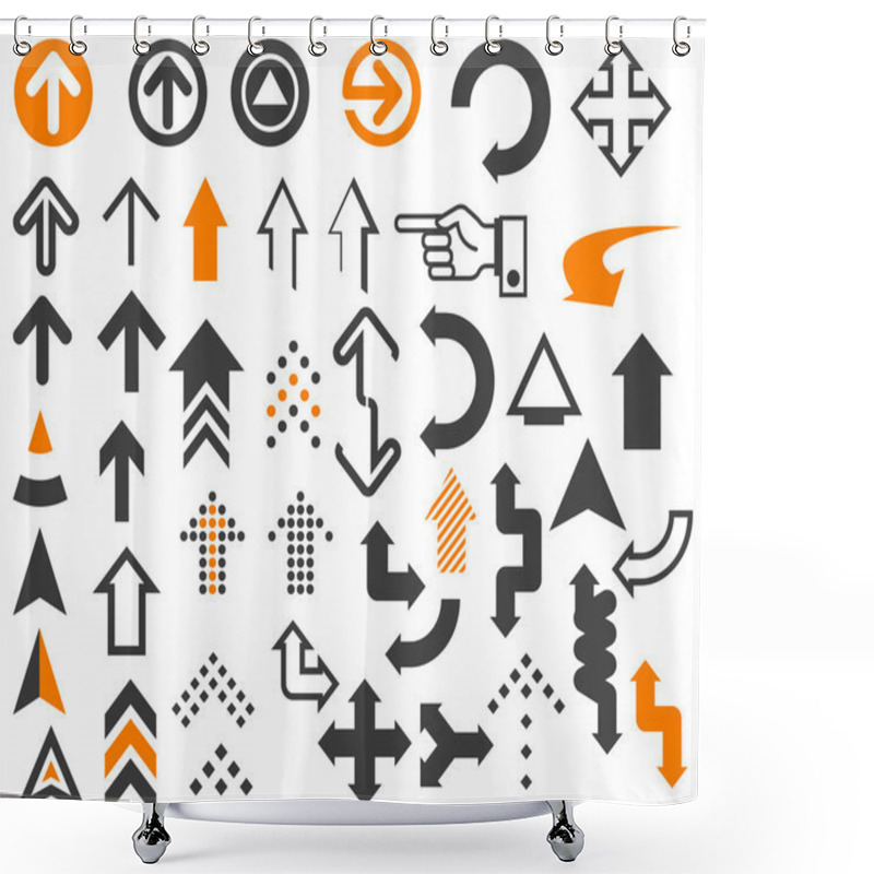 Personality  Arrows Shower Curtains