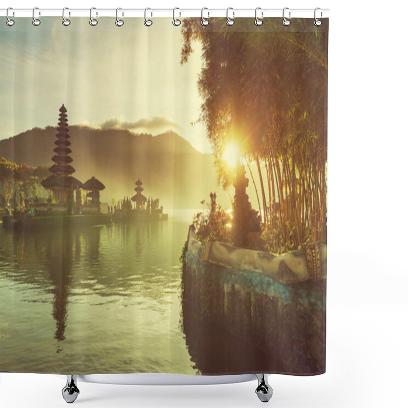 Personality  Ulun Danu. Bali Shower Curtains