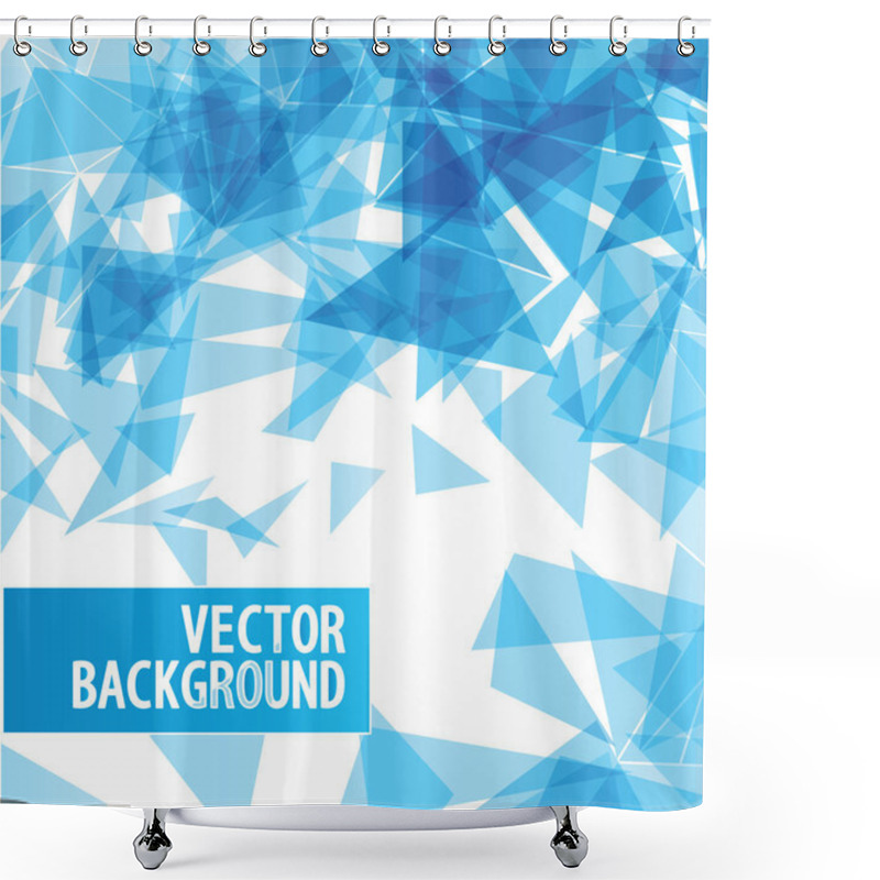 Personality  Abstract Background Shower Curtains