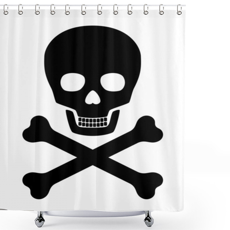 Personality  Skull Shower Curtains