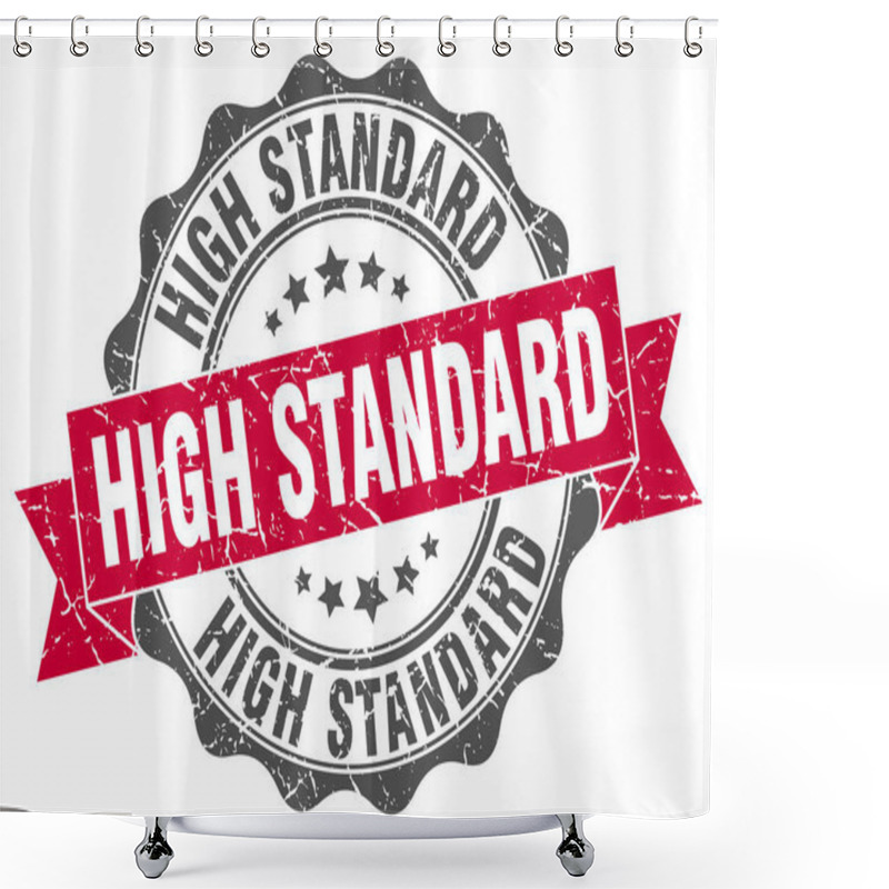 Personality  High Standard Stamp. Sign. Seal Shower Curtains