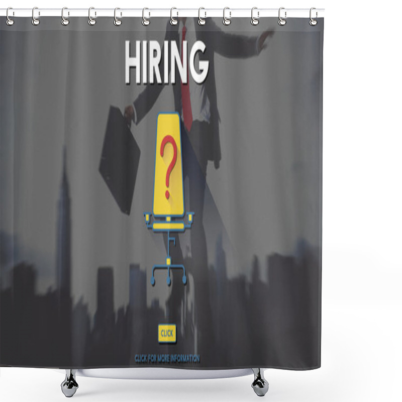 Personality  Businessman Riding One Wheel Bicycle Shower Curtains