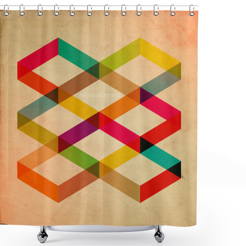 Personality  Abstract Background For Design Shower Curtains