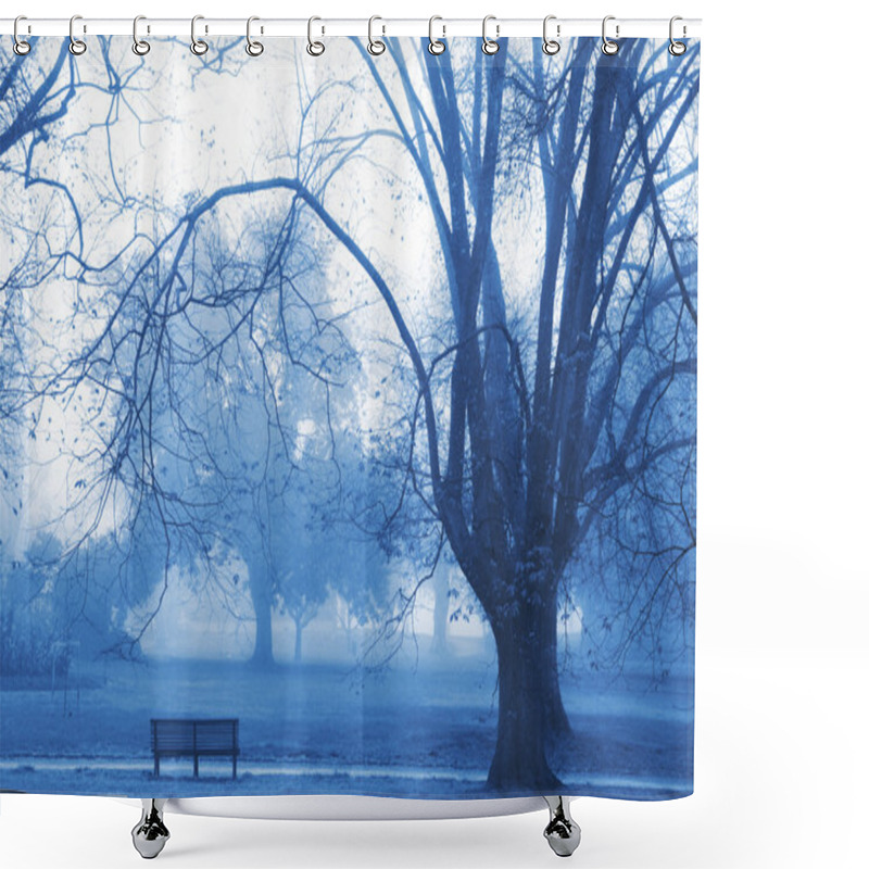 Personality  Morning Mist Shower Curtains