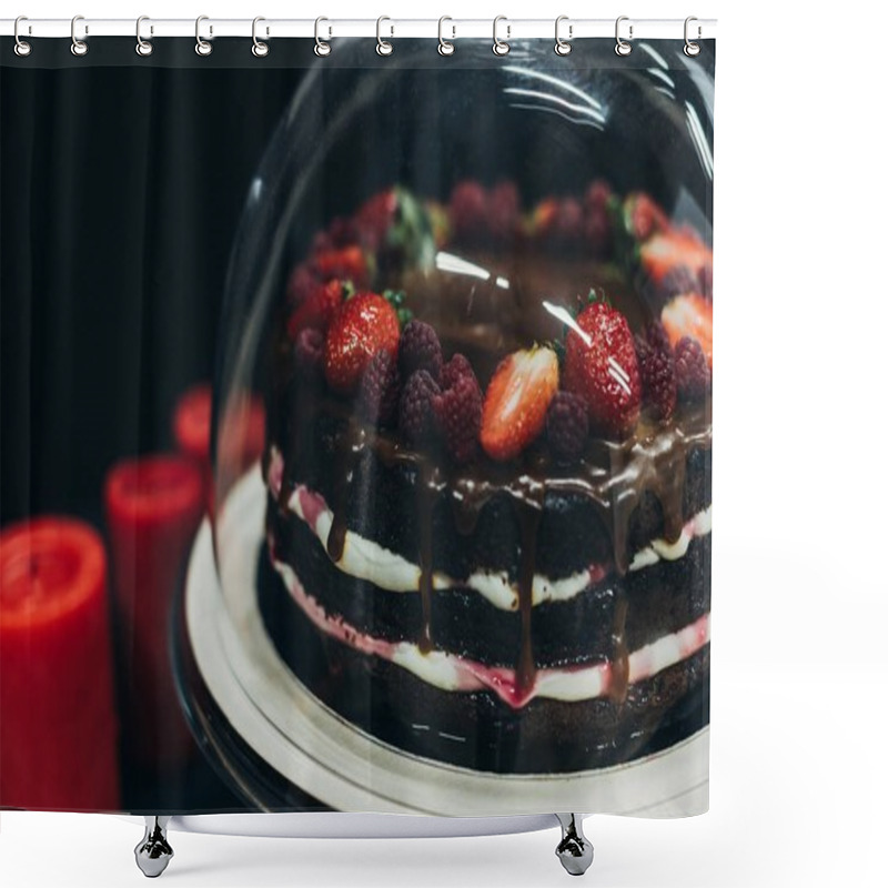 Personality  Cake   Shower Curtains