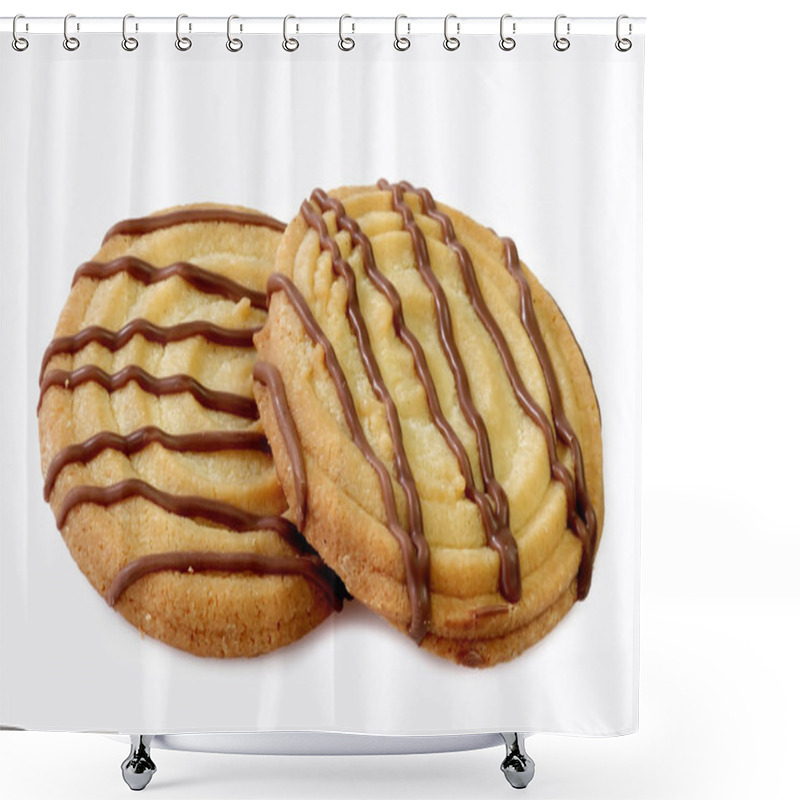 Personality  Vanilla Cookies Shower Curtains