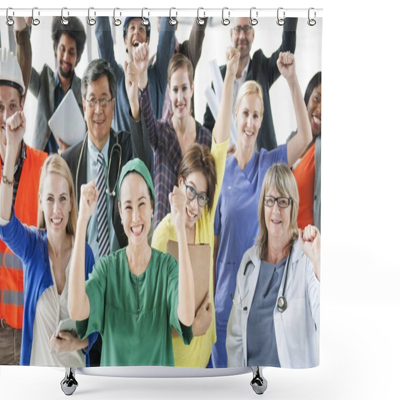 Personality  People Various Occupations Shower Curtains