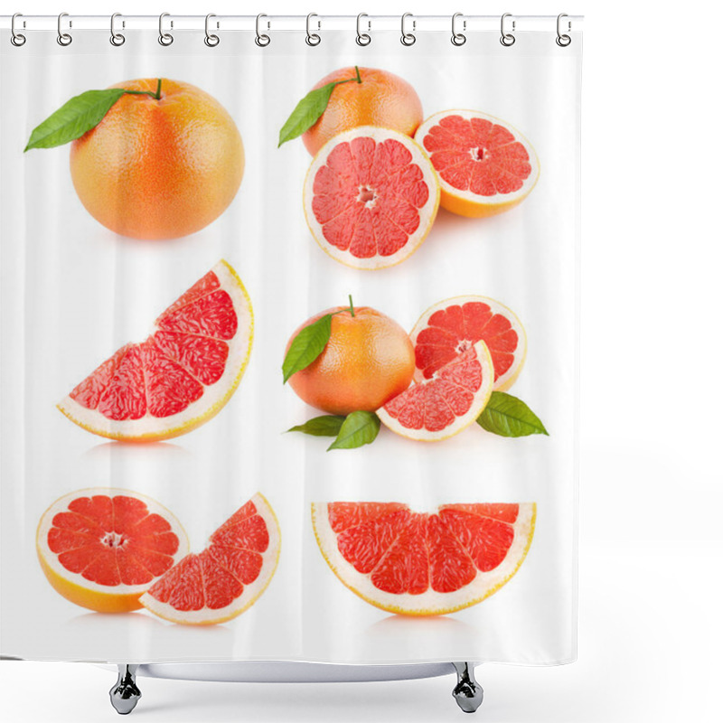 Personality  6 Grapefruit Images Shower Curtains