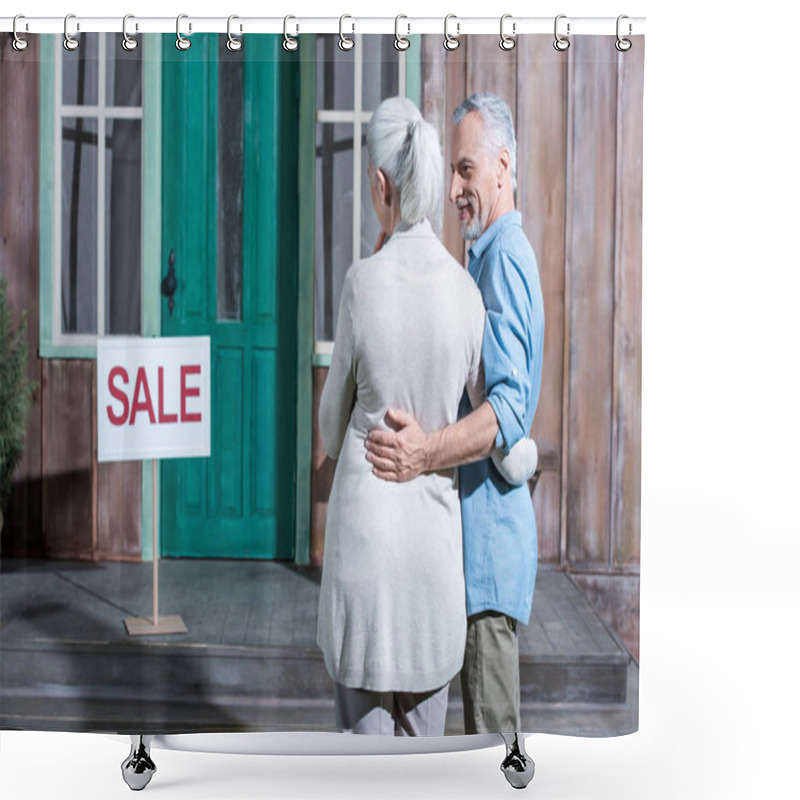 Personality  Couple Selling Their House Shower Curtains