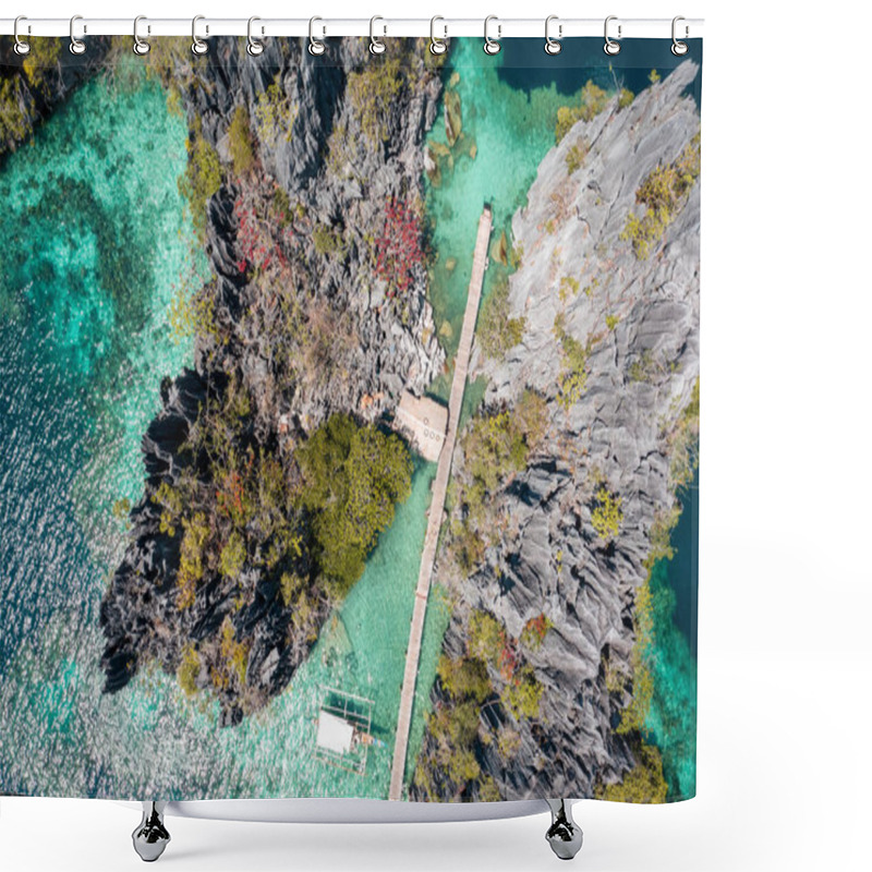 Personality  Coron Islands Palawan State Philippines Shower Curtains