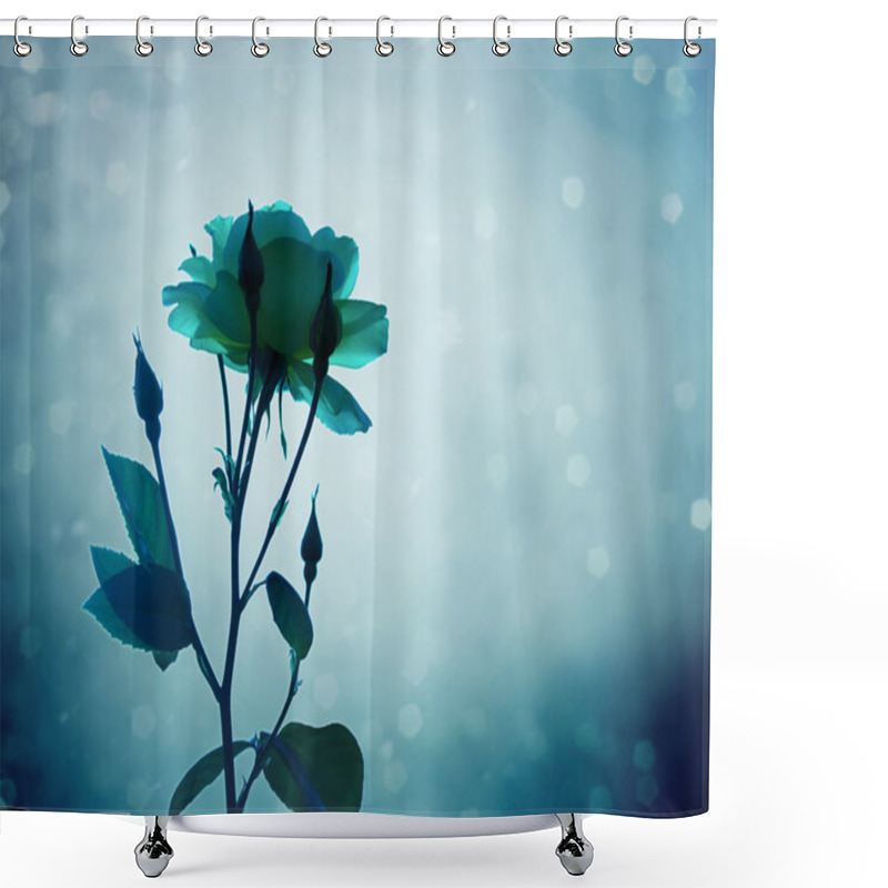 Personality  Cold Roses Shower Curtains