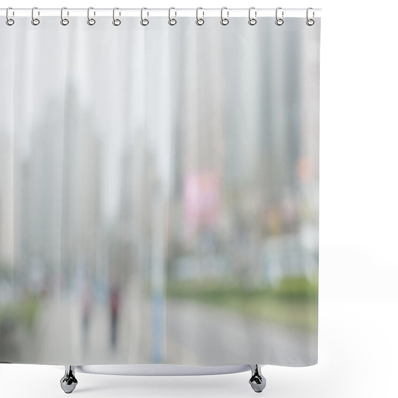 Personality  Abstract Urban Background Shower Curtains