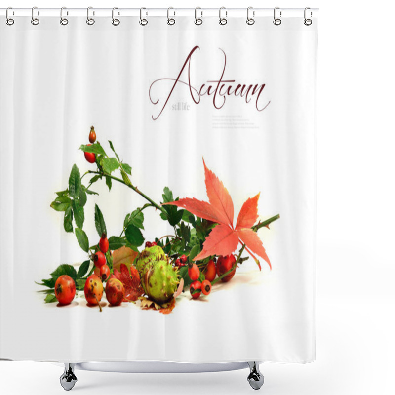 Personality  Autumn Still Life 2 Shower Curtains