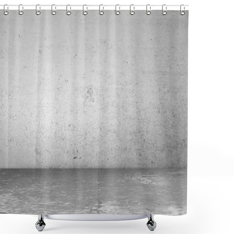 Personality  Concrete Room Shower Curtains