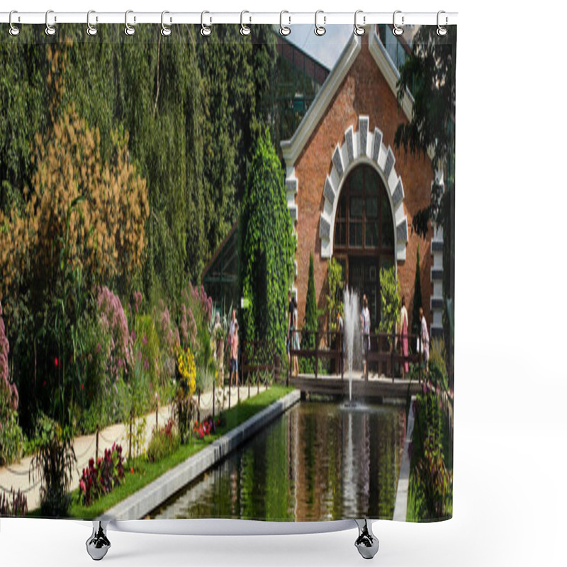 Personality  Moscow. Russia. Botanical Garden. Shower Curtains