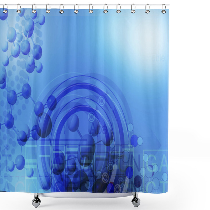 Personality  Molecular Biology Shower Curtains