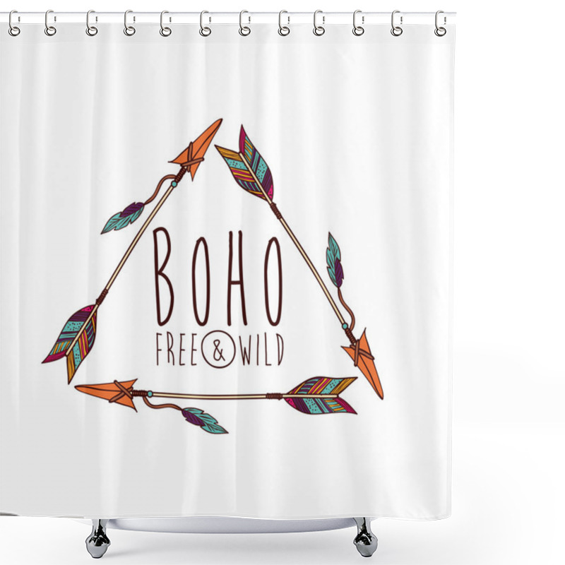 Personality  Boho Style Design Shower Curtains