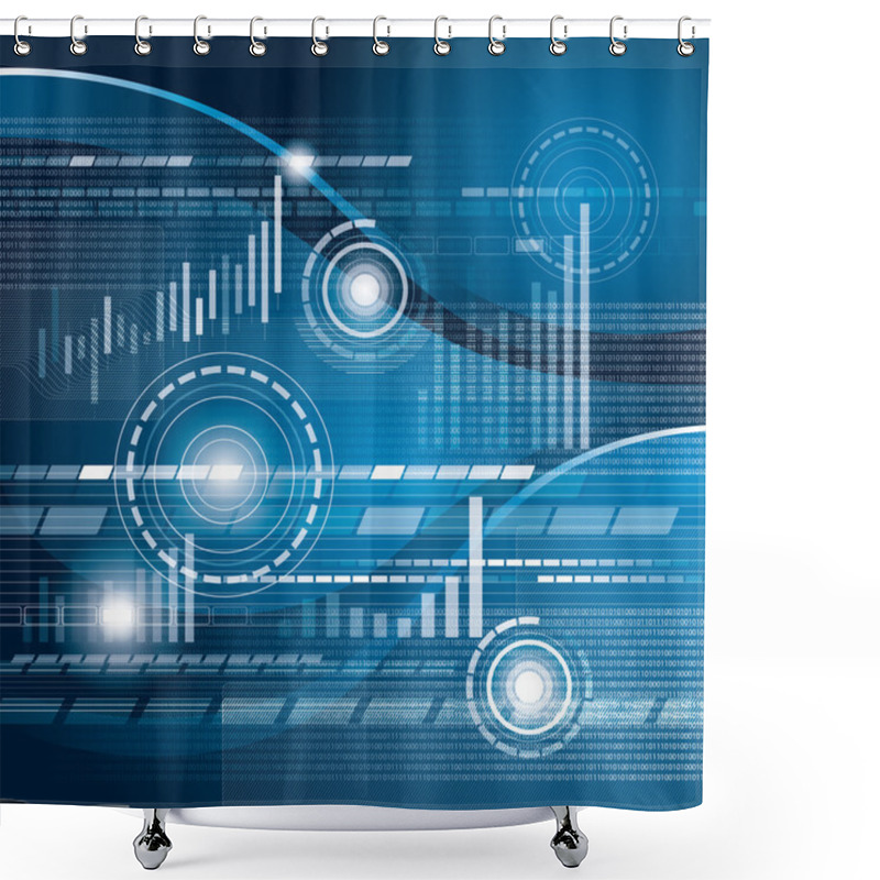 Personality  Conceptual Business Background Shower Curtains