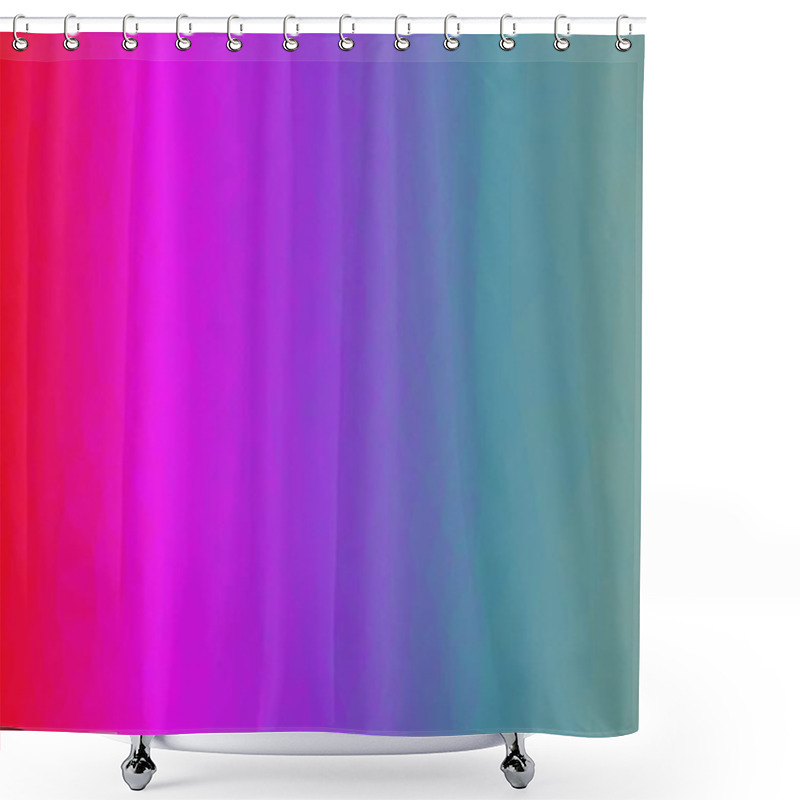 Personality  Abstract Geometric Background With Poly Pattern Shower Curtains