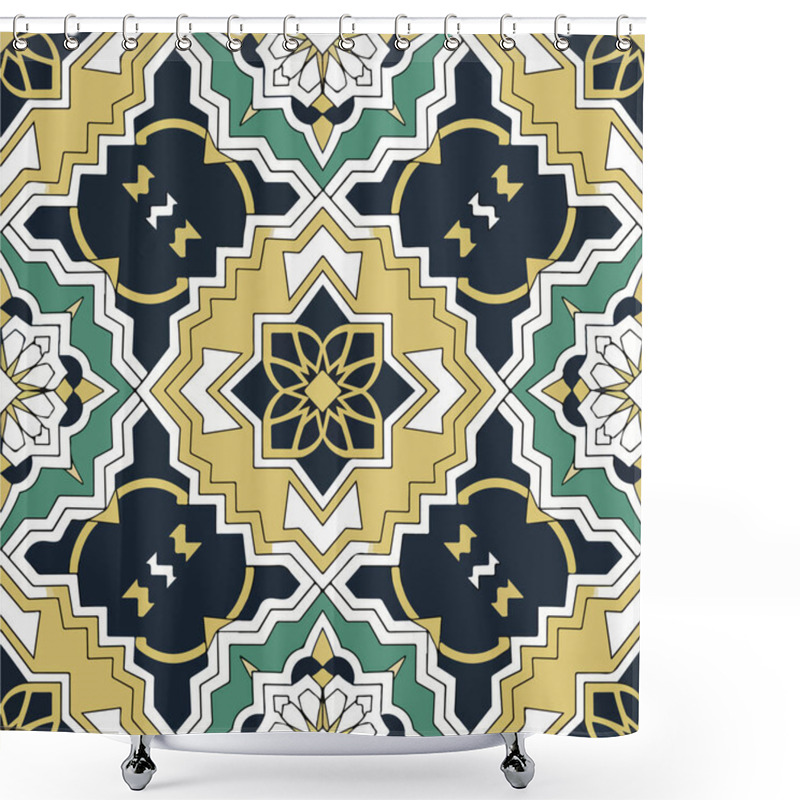 Personality  The Geometric Foundations Of Mosque Design. Shower Curtains