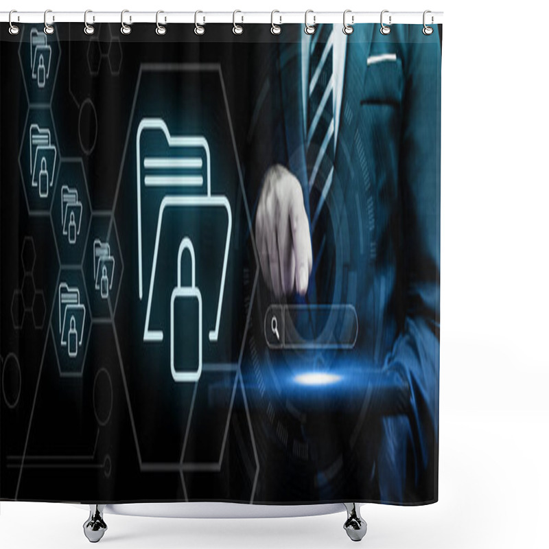 Personality  Advanced Cybersecurity Strategies To Defend Against Evolving Threats Shower Curtains