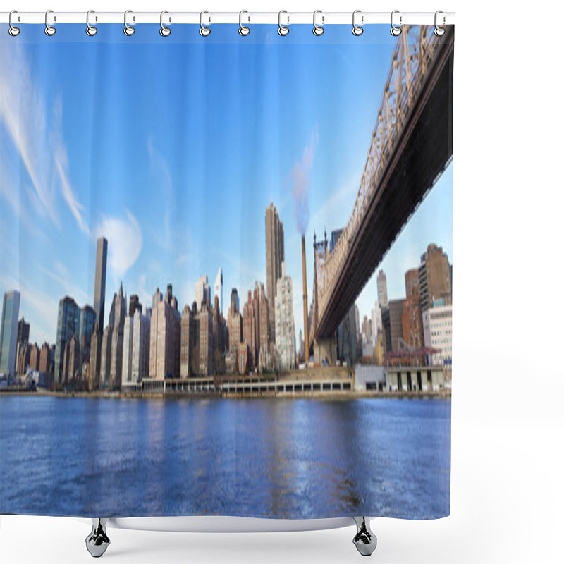 Personality  Midtown Manhattan Panorama Shower Curtains