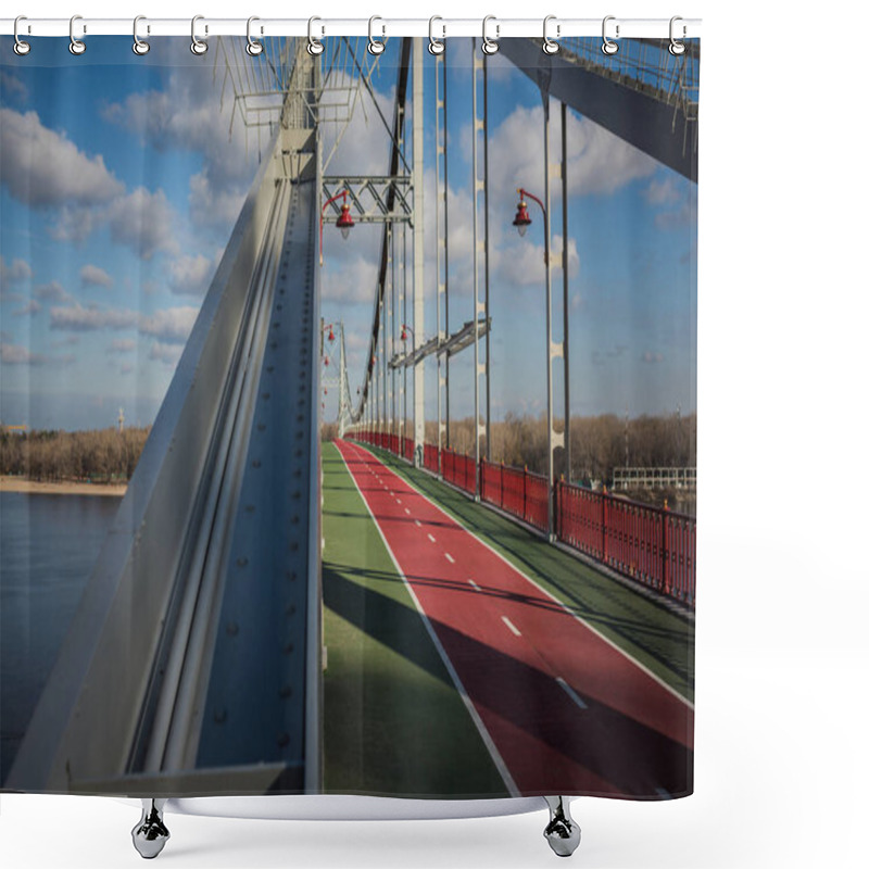 Personality  Bridge Shower Curtains