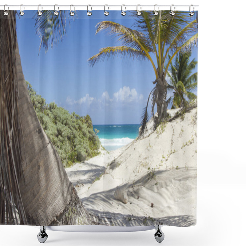 Personality  Paradise Beach Shower Curtains