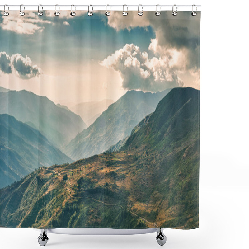 Personality  Kalinchok Kathmandu Valley Nepal Shower Curtains