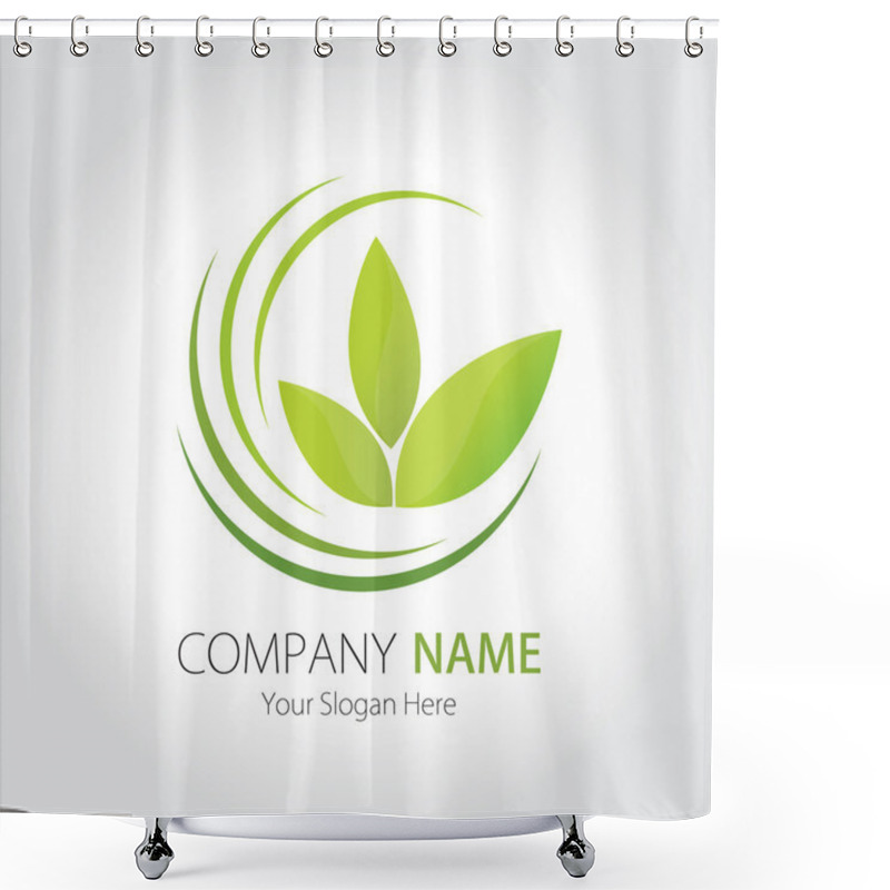 Personality  Company (Business) Logo Design, Vector Shower Curtains