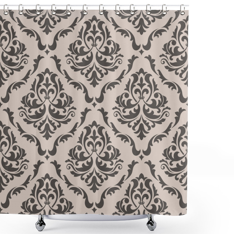 Personality  Seamless Background In Victorian Style Shower Curtains