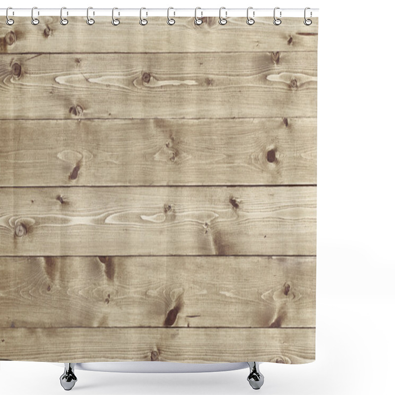 Personality  Wood Texture Background Of Natural Pine Boards Shower Curtains