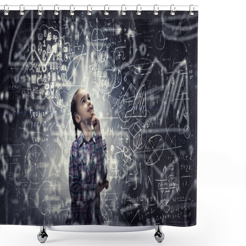 Personality  There Is So Much To Know. Mixed Media Shower Curtains