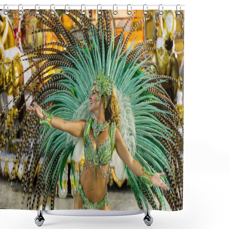 Personality  Carnival 2019 - Imperio Da Tijuca Shower Curtains