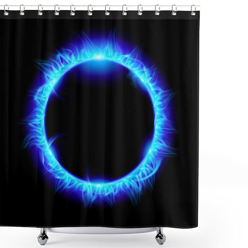 Personality  Solar Eclipse Shower Curtains