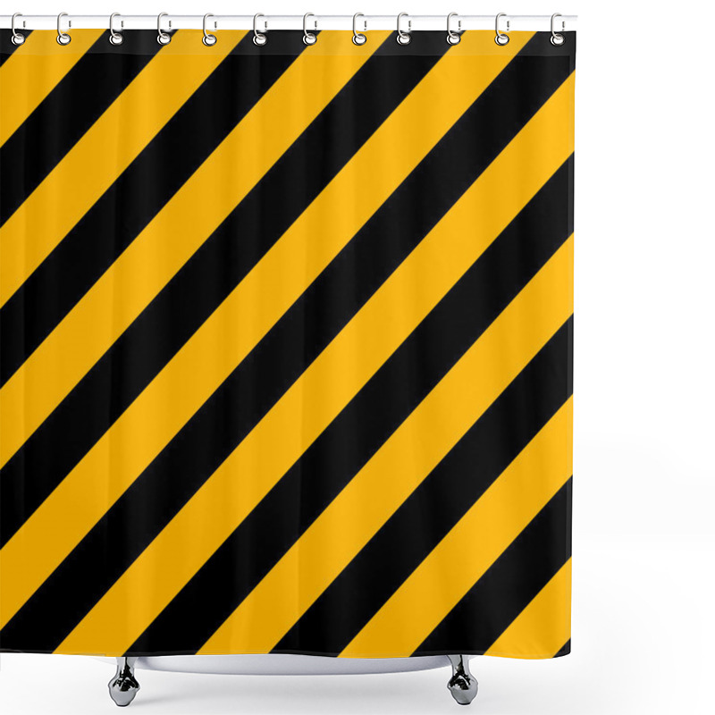 Personality  Industrial Background With Lines Shower Curtains