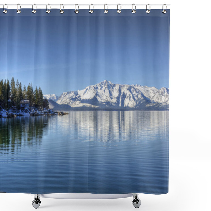 Personality  Elk Point, Lake Tahoe Shower Curtains