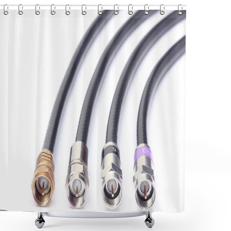 Personality  Connectors Shower Curtains