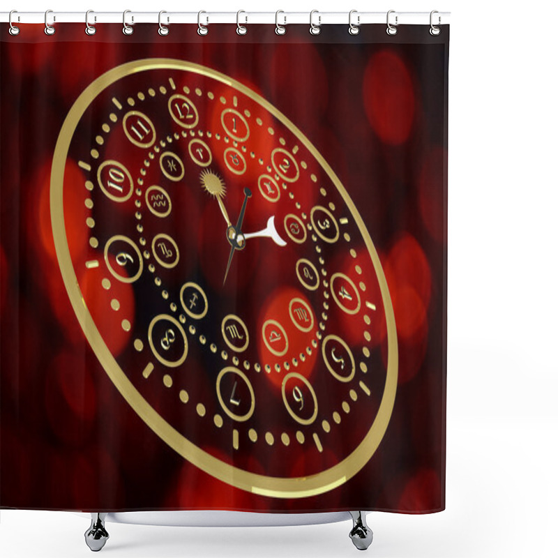 Personality  Horoscope Signs Shower Curtains