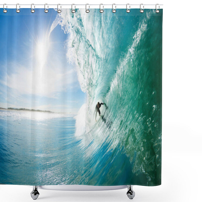 Personality  Surfer Shower Curtains