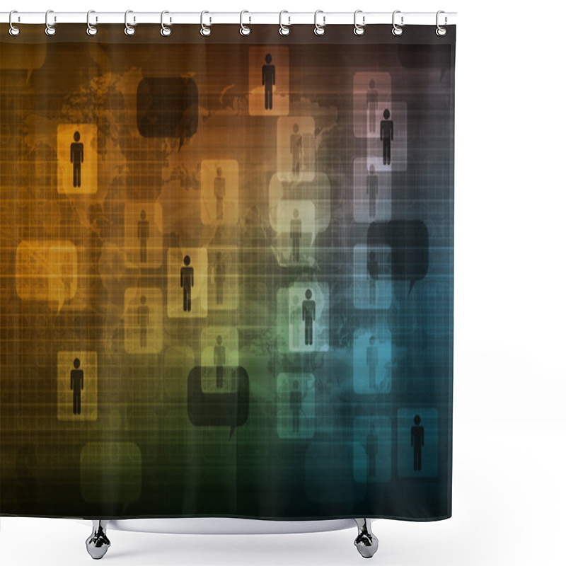 Personality  Integrated System Shower Curtains