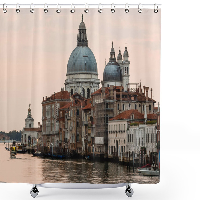 Personality  Grand Canal And Basilica Santa Maria Della Salute, Venice, Italy Shower Curtains