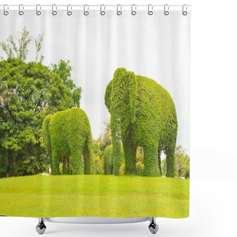 Personality  Elephan Shower Curtains