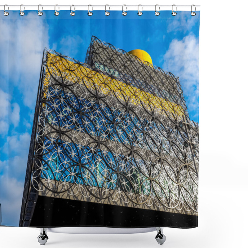 Personality  Library Of Birmingham (HDR) Shower Curtains