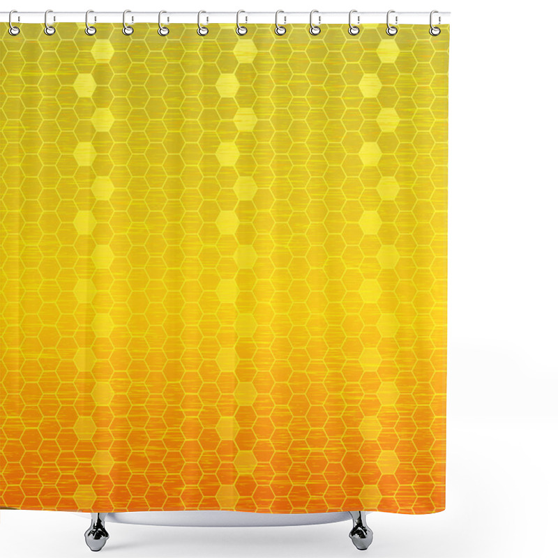 Personality  Gold Metallic Texture Shower Curtains