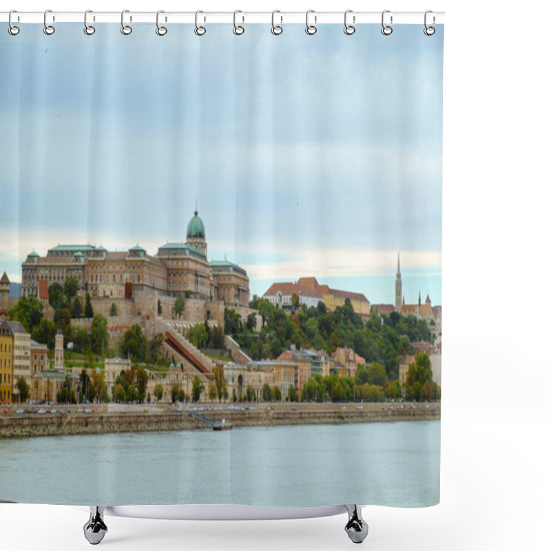 Personality  Royal Palace In Budapest, Hungary Shower Curtains