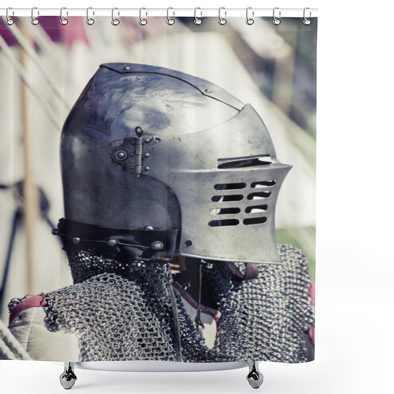 Personality  Accoutrements Of Knighthood Shower Curtains